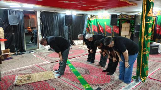 عکس هیئت متوسلین بحضرت علی اصغر (ع)