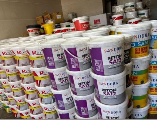 عکس رنگ و نقاشی ساختمان مهدی موزونی 