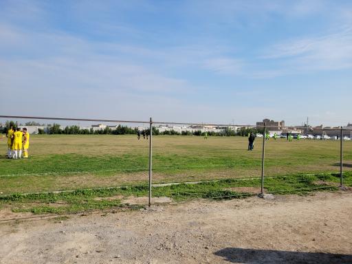 عکس زمین چمن شهید عزیزی