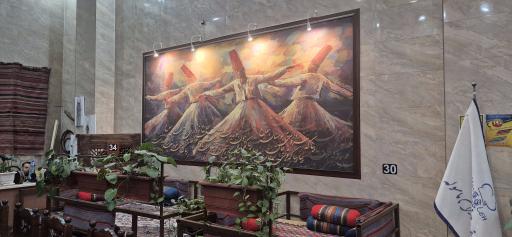 عکس باغچه رستوران ماسوله