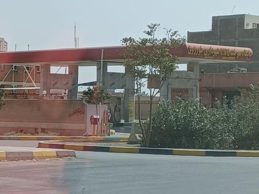 عکس پمپ گاز CNG شهرداری خورزوق