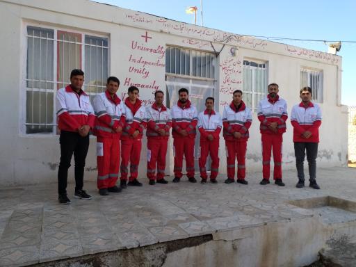 عکس هلال احمر بختگان