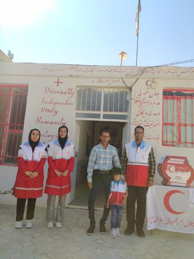 عکس هلال احمر بختگان