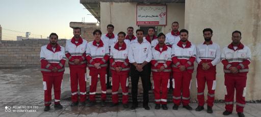 عکس هلال احمر بختگان