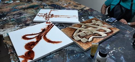 عکس انجمن خوشنویسان ایران واحد میرعماد