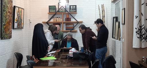 عکس انجمن خوشنویسان ایران واحد میرعماد