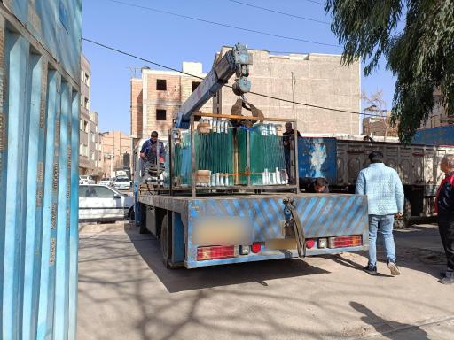 عکس پنجره راد (شیشه خم اعتصامی)