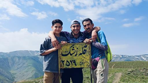عکس قله زشک
