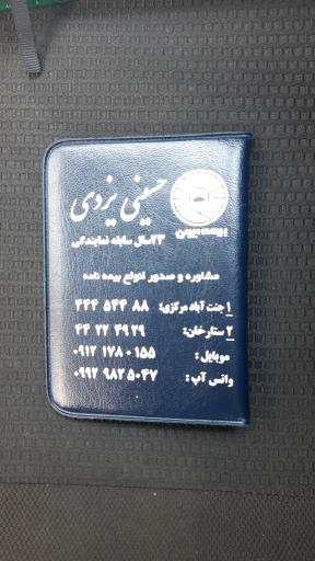 عکس بیمه ایران نمایندگی حسینی یزدی