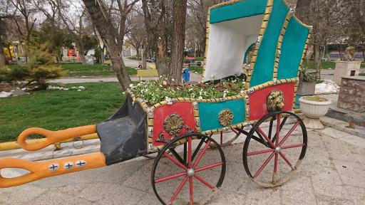 عکس باغ ملی قوچان