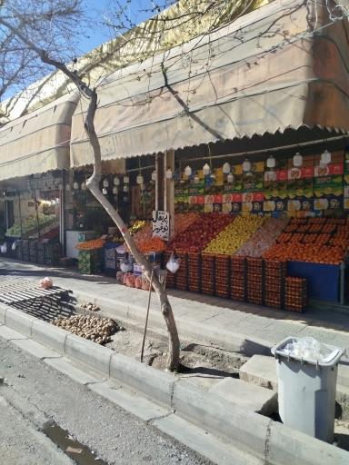 عکس میوه فروشی دهقان