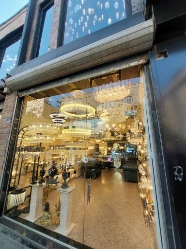 عکس لوستر درخشان _لاله زار نو