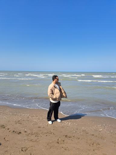 عکس ساحل دریای بابلسر