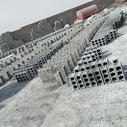 عکس کارگاه بلوکه لیکا حاشیه