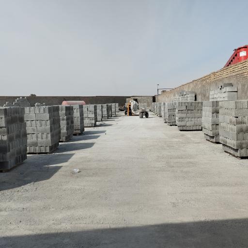 عکس کارگاه بلوکه لیکا حاشیه