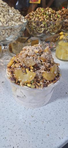 عکس آبمیوه بستنی پدر و پسر 