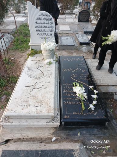 عکس مزار رویا فراهانی