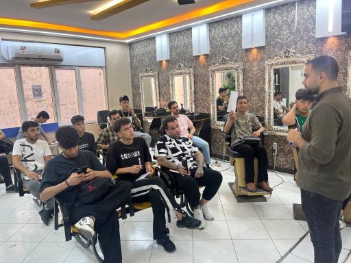 عکس آموزشگاه آرایشگری مردانه شهرمو