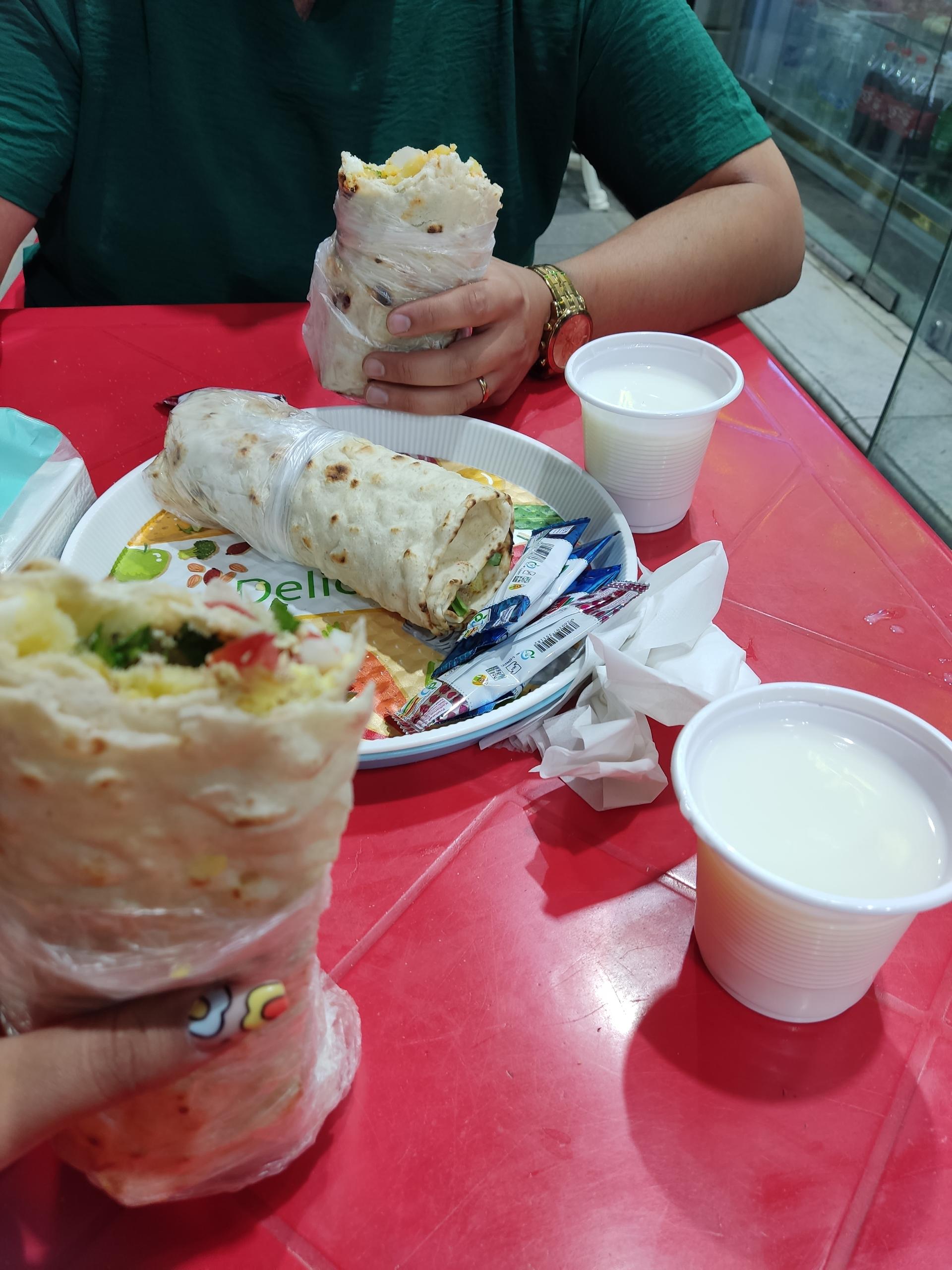 عکس سیب زمینی کبابی کوه کمری