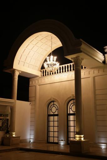 عکس باغ تالار عقیق