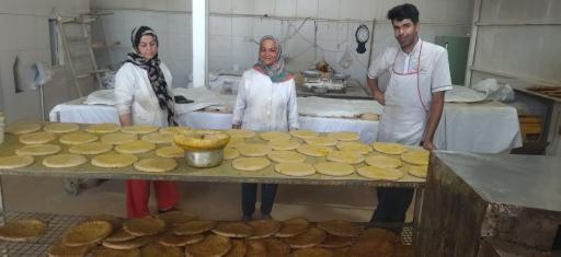 عکس نانوایی تافتون  سنتی صادقی