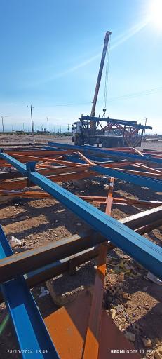 عکس کارگاه جوشکاری اسکلت و درب و پنجره هادی نودهی 