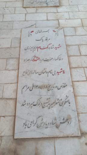 عکس شهدای گمنام امیریه