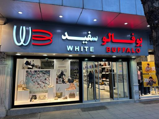 فروشگاه کیف و کفش بوفالو سفید شعبه احمد اباد