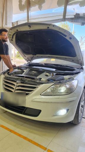 عکس مرکز تنظیم نور خودرو تزیین چی