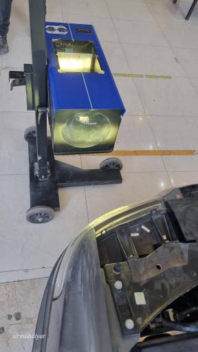 عکس مرکز تنظیم نور خودرو تزیین چی