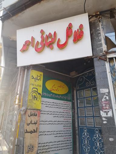 عکس فلافل لبنانی احمد