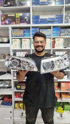 عکس مرکز تنظیم نور خودرو تزیین چی