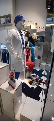 عکس پوشاک پزشکی هنزا