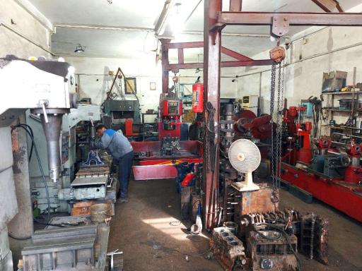 عکس تراشکاری و میل‌لنگ تراشی مجهز ساحل