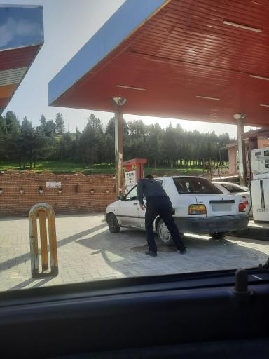 عکس پمپ بنزین افشاری