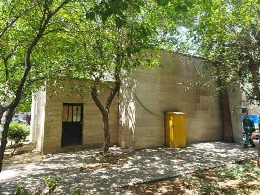 عکس آسایشگاه و نگهبانی بوستان رباط‌کریم