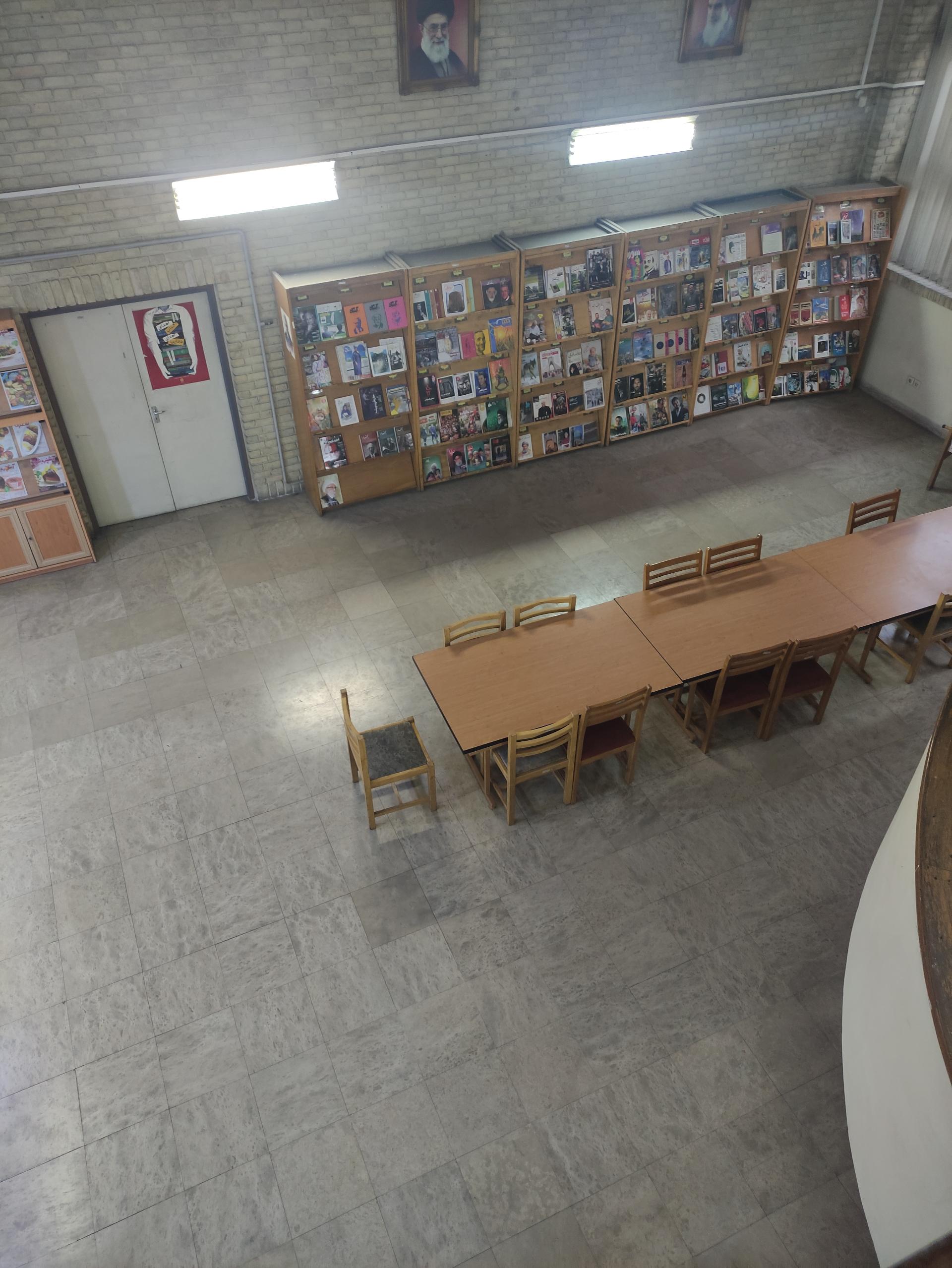 عکس کتابخانه سید مرتضی