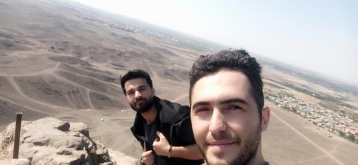 عکس کوه تخت رستم