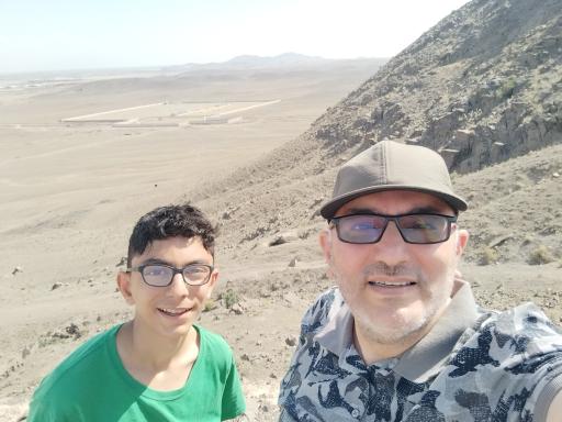 عکس کوه تخت رستم