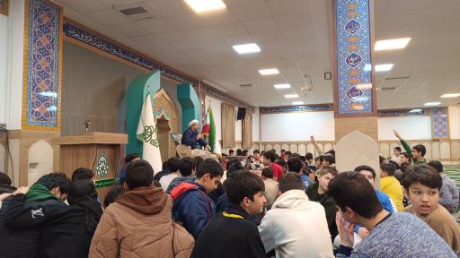 عکس نمازخانه اردوگاه جواد الائمه گلبهار
