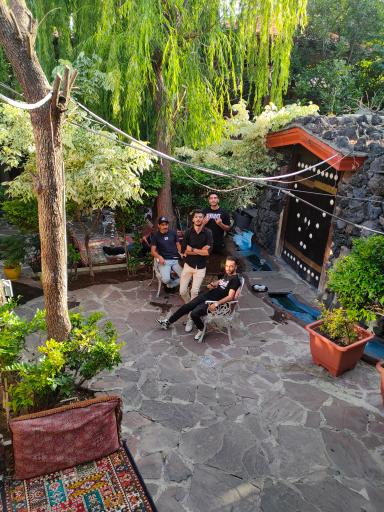 عکس باغ رستوران طبیعت