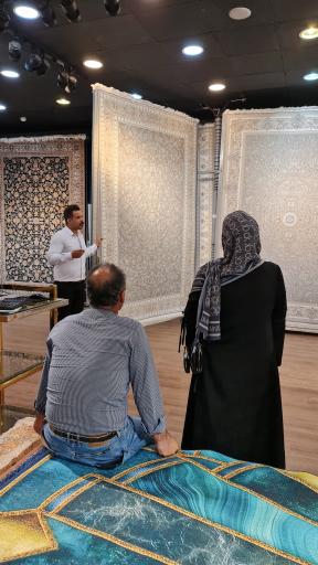 عکس فرش شاهکار مشهد 