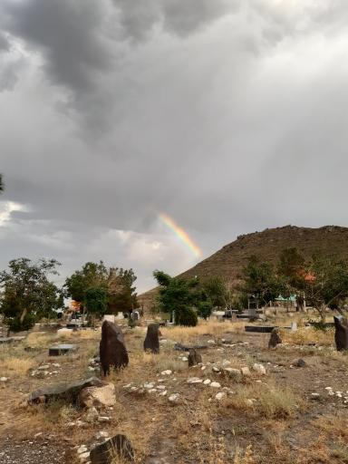 عکس آرامستان ویرانی