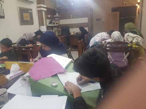 عکس آموزشگاه خوشنویسی و نقاشی ذوالریاستین