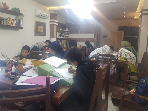 عکس آموزشگاه خوشنویسی و نقاشی ذوالریاستین