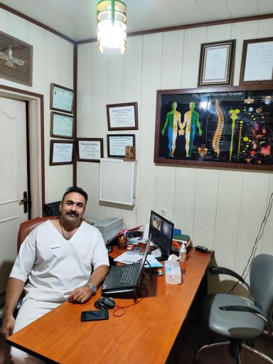 عکس فیزیوتراپی هومن