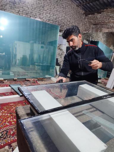 عکس شیشه بری سید مهدی سیدی