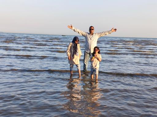 عکس ساحل خلیج فارس