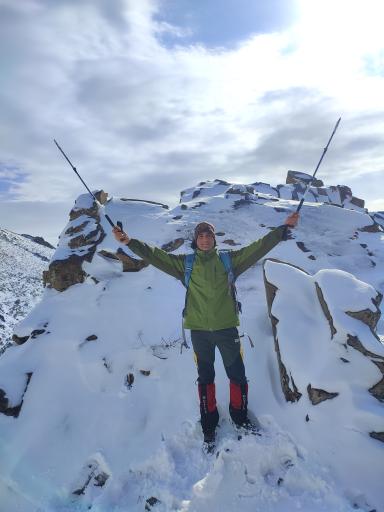 عکس قله کوه نور عظیمیه (بیجی کوه)