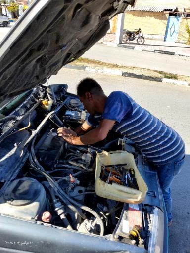 عکس باطری سازی و کولر داوود